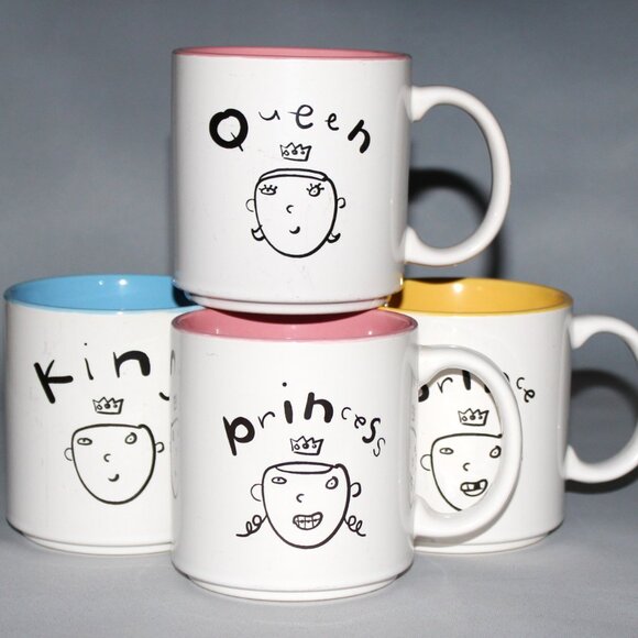 Queen Princess King Prince Mugs | Wendy Tancock Design - Picture 12 of 12